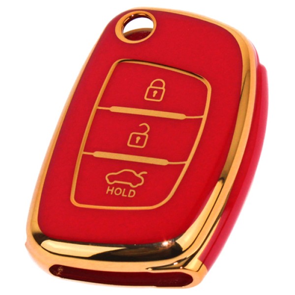 AFT K KONTAK ANAHTAR KUMANDA KORUYUCU KILIF TPU 3 TUS KIRMIZI HYUNDAI I20-I30 