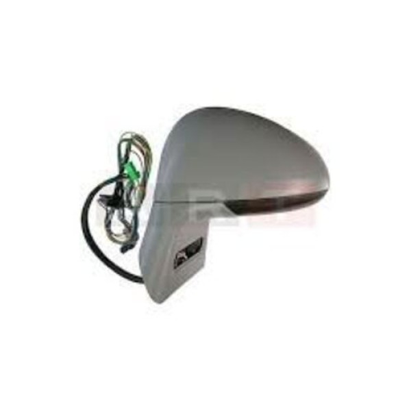 ART M022.2066 DIS DIKIZ AYNASI ELEKTRIKLI ISITMALI UZUN KOL ASTARLI ASFERIK MAVI CAM SOL C4 2004-2008 