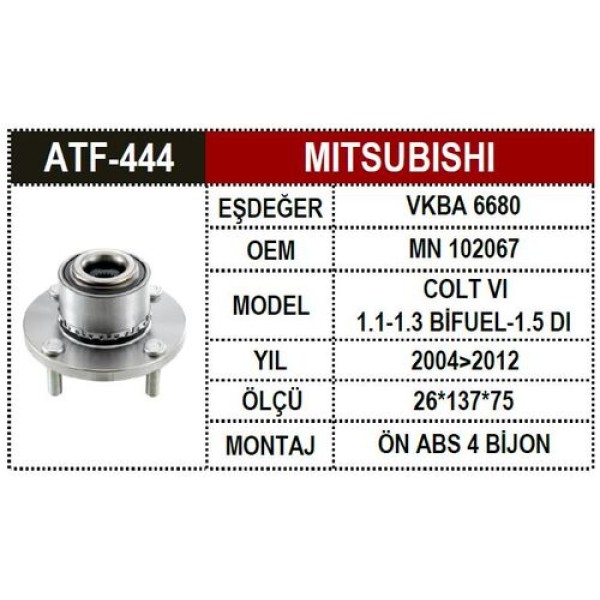 ATF 444 SMART - COLT IV ON ABS$LI PORYA 4 BIJON 