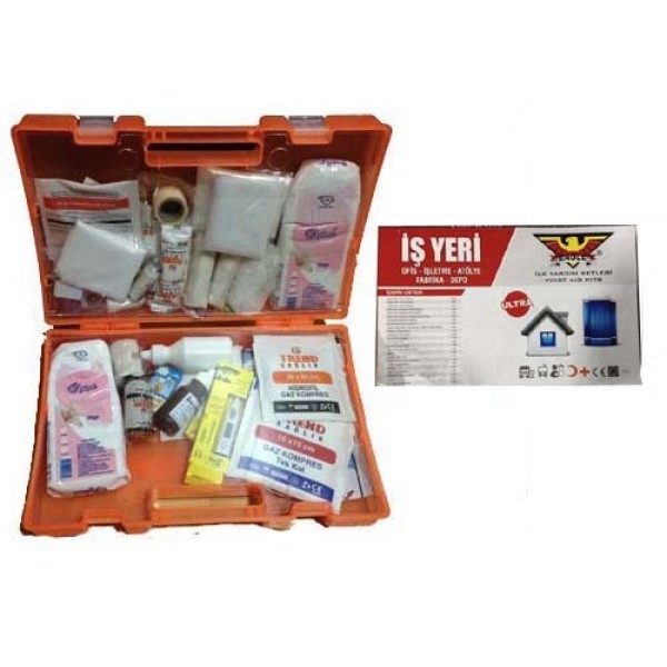 AUTOPARCT TSIY071 PLS. ISYERI ILKYARDIM SETI ULTRA LUX DUVAR APARATLI - IS GUVENLIGINE UYGUN HIRDAVAT 