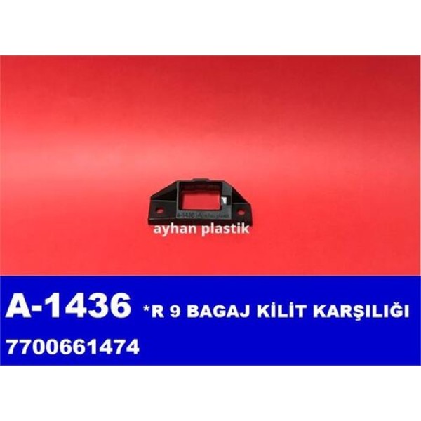 AYHAN A1436 BAGAJ KILIT KARSILIGI R9 