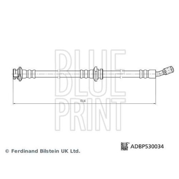 BLUE PRINT ADBP530034 FREN HORTUMU QASHQAI II J11E QASHQAI II J11R QASHQAI II 4WD J11E 