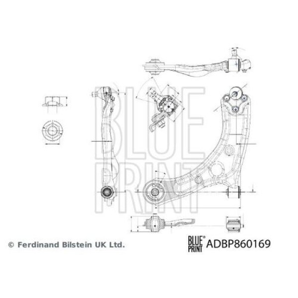 BLUE PRINT ADBP860169 SALINCAK TUCSON III TUCSON III 4X4 TUCSON III VAN 