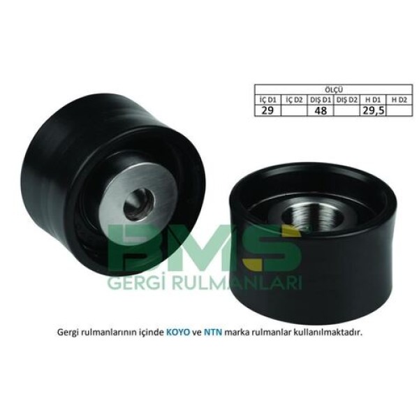 BMS 033 EKSANTRIK GERGI RULMANI (ALT) MONDEO I II 1.8 16V 2.0 16V 92>00 FIESTA III 1.4 1.6 92>95 ESCORT CL1.6 16V ESCORT 1.8 16V 92>01 OLCU (29×48×29.5) 