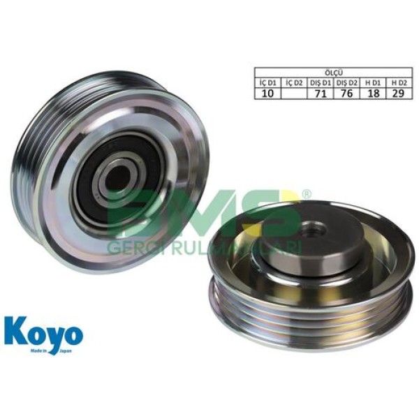 BMS 148 ALTERNATOR GERGI RULMANI SWIFT 1.3 00> 