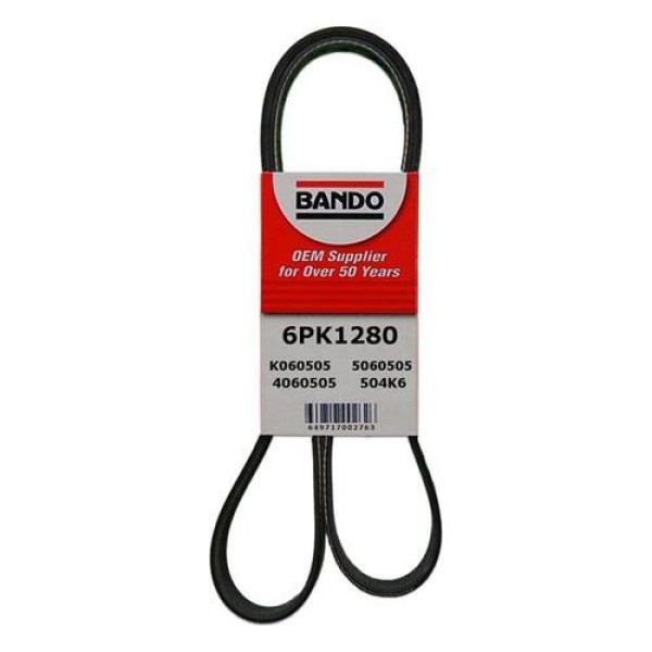 BANDO 6PK1280 KANALLI KAYIS GOLF BORA 2.3 VR5 10V 98-01 AUDI FORD LANDROVER MERCURY MG ROVER 