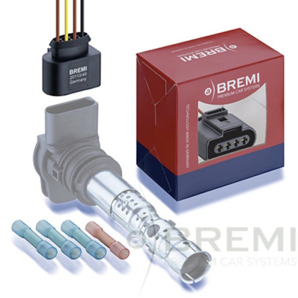 BREMI 2011340 BOBIN SOKETI VAG A1 A3 A4 A5 A6 A8 Q3 Q5 PAS POLO T5 96-15 