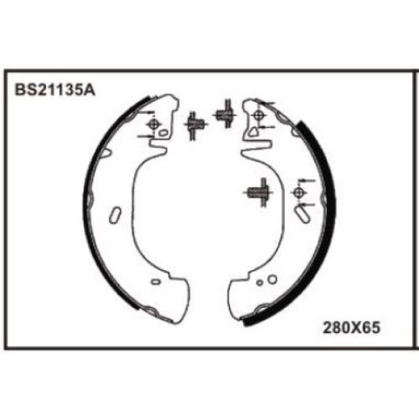 BESER BS21135 PABUCLU BALATA ARKA (280X65MM) 