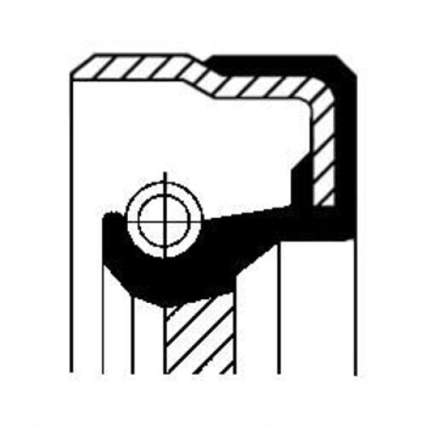 CORTECO 01016878B DEFRANSIYEL KECESI LKW MERCEDES BENZ 