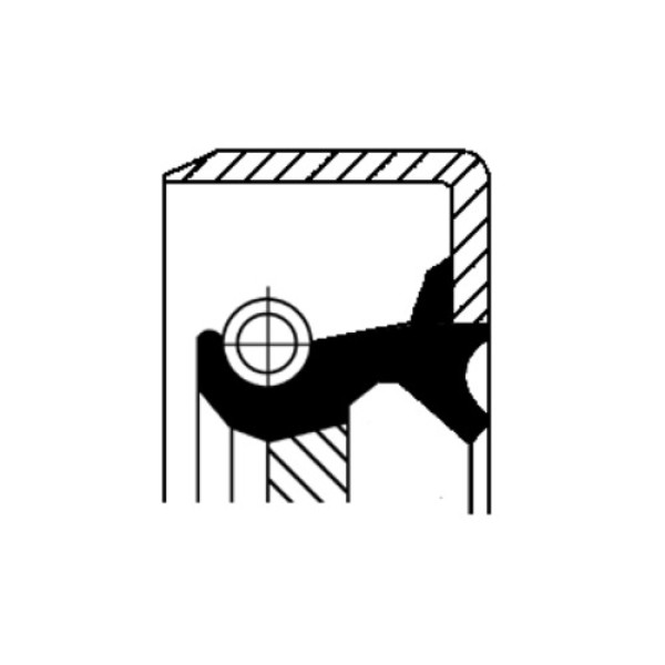 CORTECO 12013871B DEFRANSIYEL KECESI LKW VOLVO F FH FM 90> 