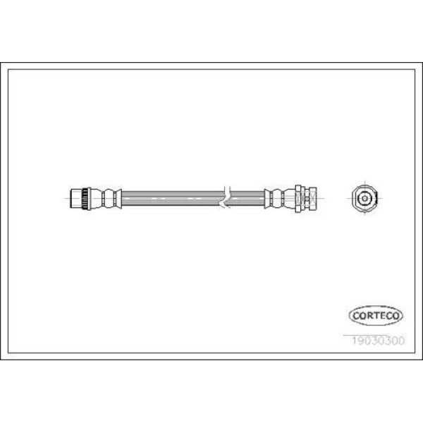 CORTECO 19030300 FREN HORTUMU 