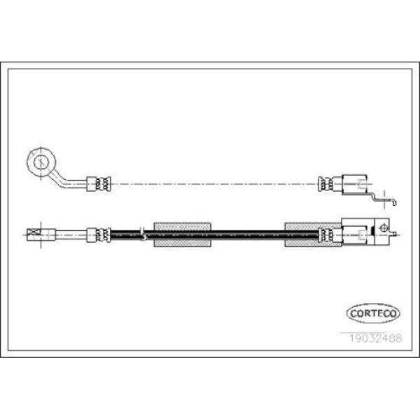 CORTECO 19032488 FREN HORTUMU 