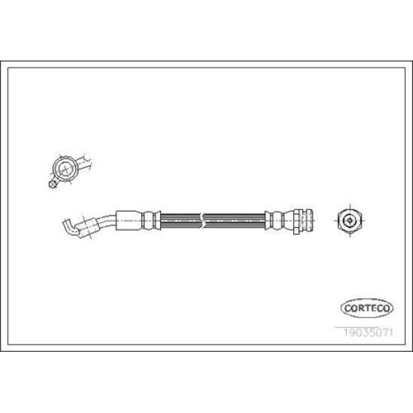 CORTECO 19035071 FREN HORTUMU 