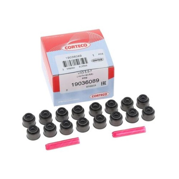 CORTECO 19036089 SUBAP LASTIGI 5.5-7 10.30 13.00×10.00 136491 TOYOTA COROLLA 1.4-1.6 VVTI 2000-2007 COROLLA-AURIS-YARIS 1.33 2010 > 6 ILERI VITES AVENSIS 1.6 VVTI 2000-2007 