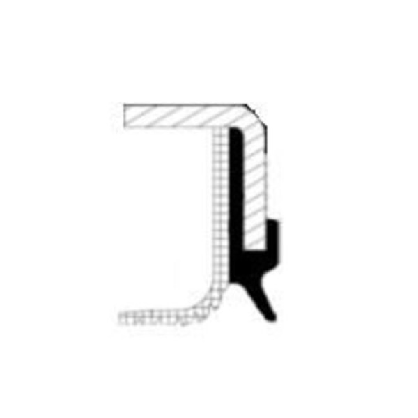 CORTECO 49102183 ARKA FLANSLI KECE CRAFTER 2.5TDI BJJ BJK BJL BJM 06> 