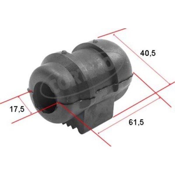 CORTECO 80000116 VIRAJ DEMIR UC LASTIGI YM. RENAULT R9-R19-MEGANE I-CLIO I 