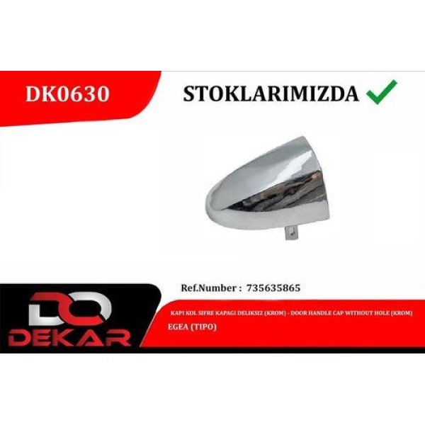 DEKAR 0630 KAPI KOL SIFRE KAPAGI DELIKSIZ KROM EGEA 