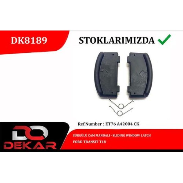 DEKAR 8189 SURGULU CAM MANDALI FORD TRANSIT T18 