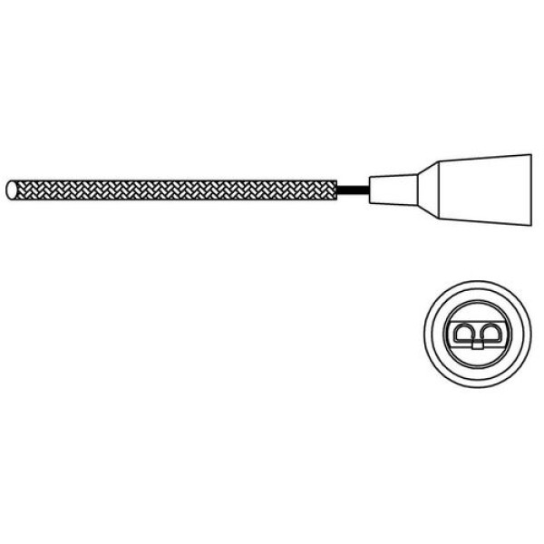 DELPHI 12B1 OKSIJEN SENSORU - AUDI 80. 90. 100. COUP FIAT REGATA. RITMO. TIPO. UNO LANCIA DELTA. PRISMA R 