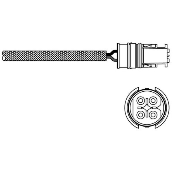 DELPHI 12B1 OKSIJEN SENSORU - MERCEDES CLASSE A 168 10 97 