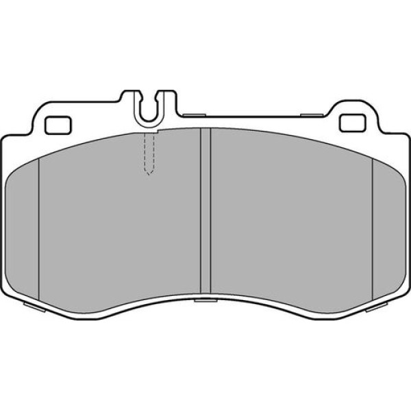 DELPHI LP2304 FREN BALATASI ON MERCEDES 212 E 350-400-500 - 218 CLS 