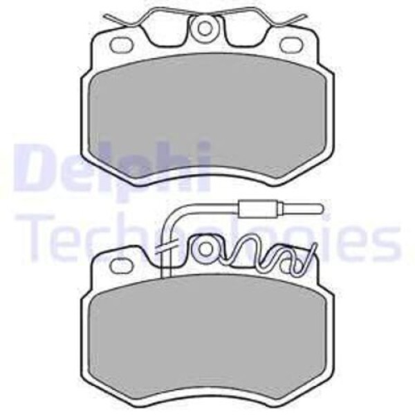 DELPHI LP536 FREN BALATASI ON PEUGEOT 205 309 03 83>08 91 