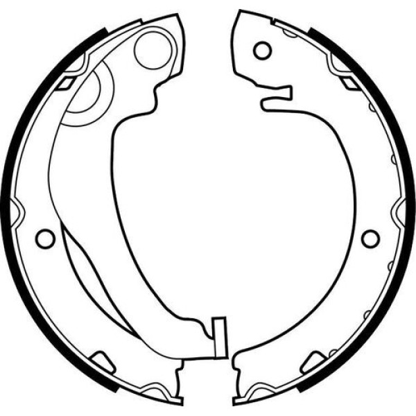 DELPHI LS2020 FREN PABUCU ARKA TOYOTA COROLLA VERSO 04 