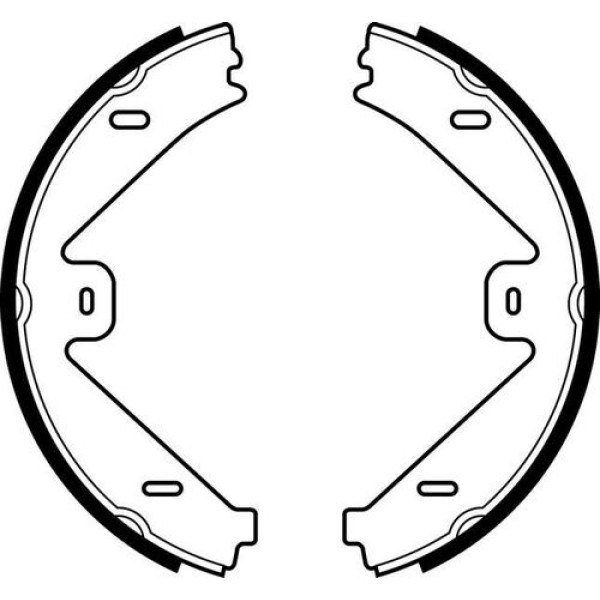 DELPHI LS2036 FREN PABUCU EL FRENI MERCEDES CLS E CLASS GLK 08> 