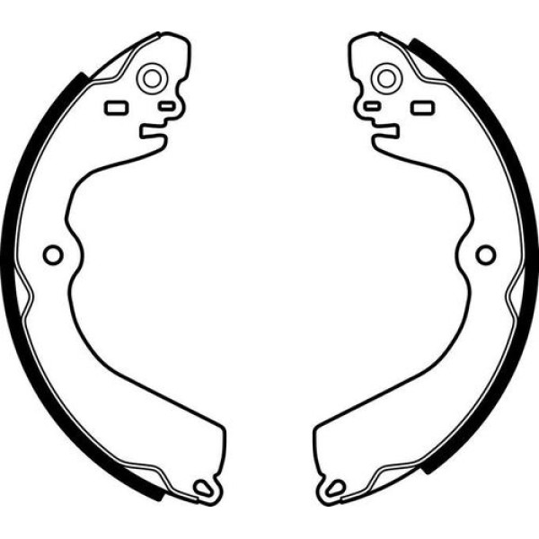 DELPHI LS2049 FREN PABUCU ARKA NISSAN NV200 09 