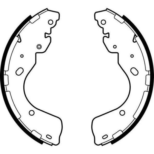 DELPHI LS2080 ARKA FREN BALATASI RANGER 2.2-2.0 TDCI 11 NISSAN P300 NAVARA 05 KAMPANALI TIP 