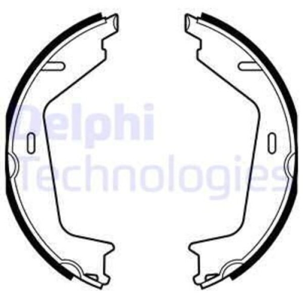 DELPHI LS2144 ARKA EL FREN PABUC BALATA VOLVO S60 01 4.10 S80 98>06>V70 97>00>07>XC70 02> XC90 02> 178×25 