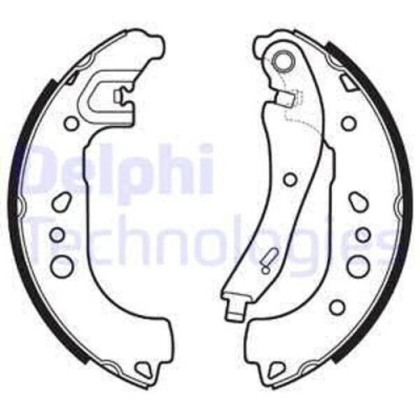 DELPHI LS2149 FREN PABUCU POLO A1 ARONA IBIZA KAMIQ SCALA 18> 