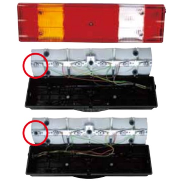 DEPO 4401941RLDWE STOP LAMBASI SAG MERCEDES AXOR ACTROS 96-02 