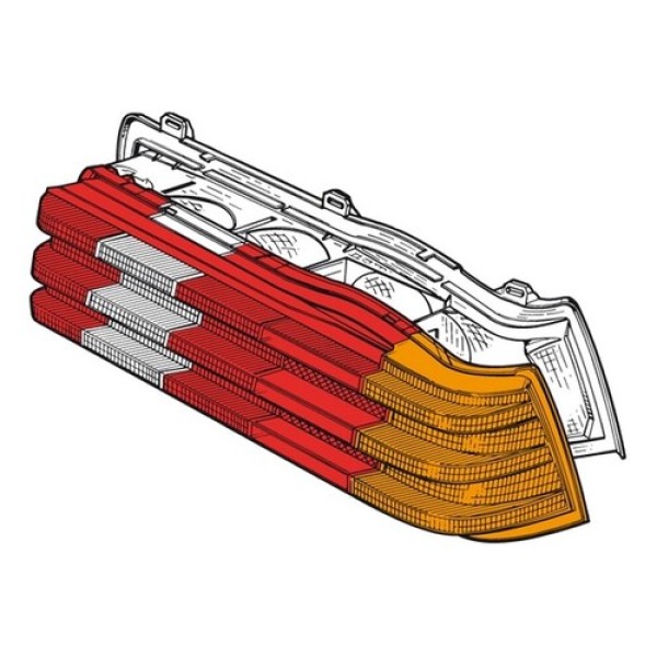 DEPO 4402020LAQN SIS FARI MERCEDES W164-171-204 AMG SOL 