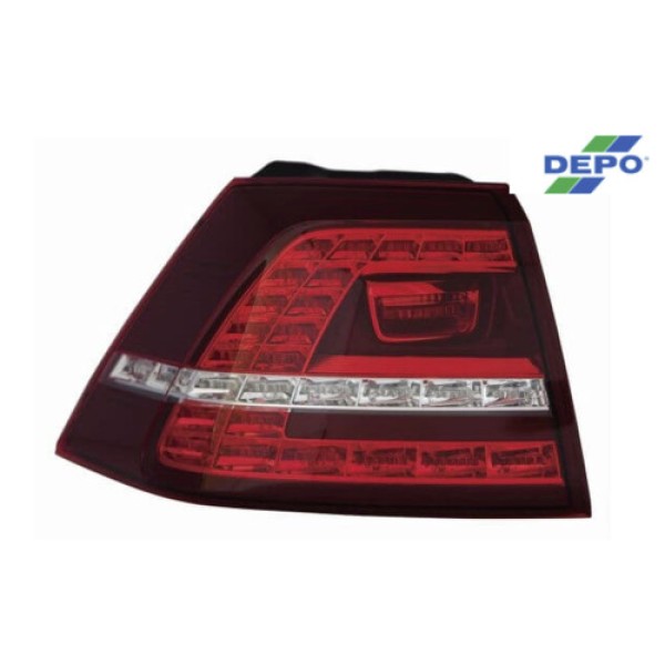 DEPO 44119F3LAE STOP LAMBASI SOL VOLKSWAGEN GOLF VII 13-KOMPLE LED 