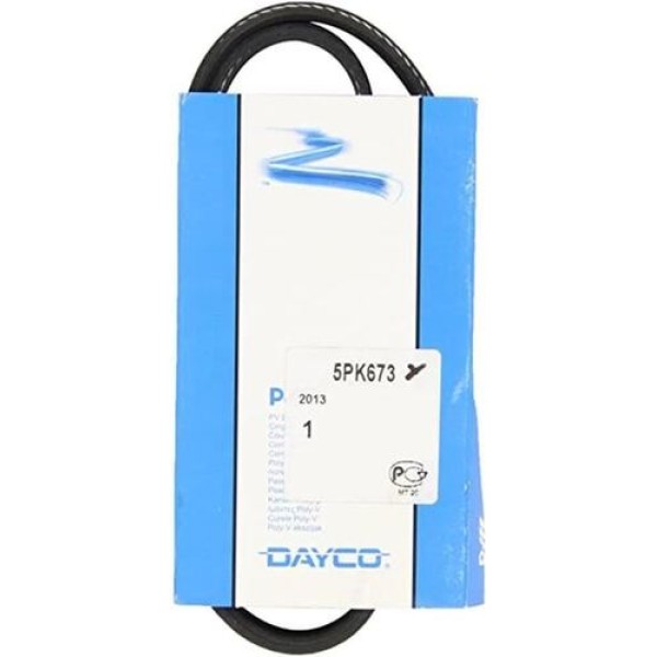 DAYCO 5PK673 KANALLI KAYIS ALFA FORD FIESTA 1.8D 8V 95-00 FIESTA VAN 1.8D 8V 95-02 MAZDA 121 1.8D 8V 96-02 