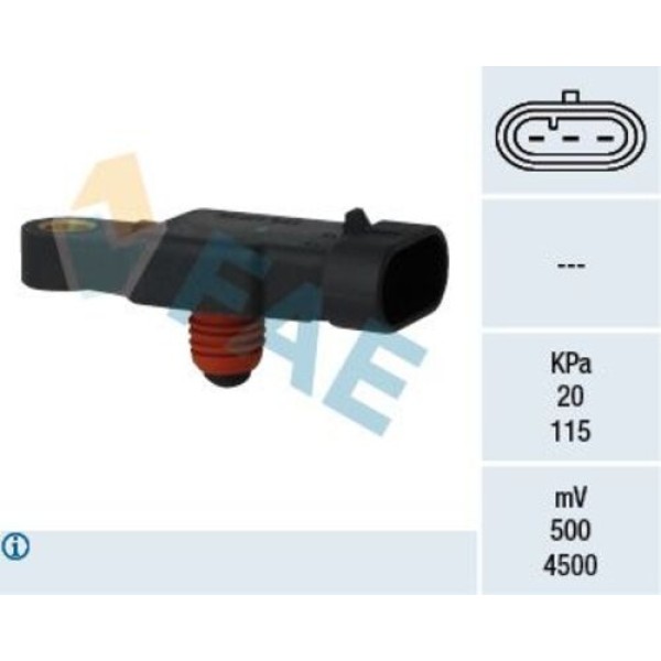 FAE 15117 MAP SENSORU AVEO-KALOS 1.2 8V 