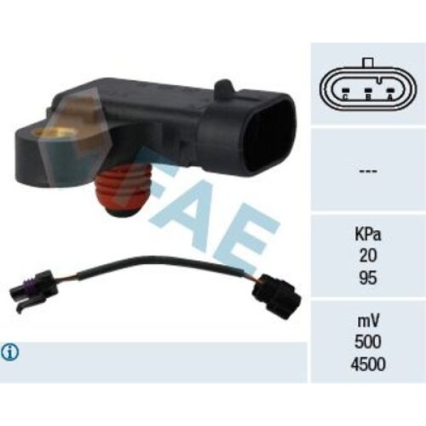 FAE 15122 MAP SENSORU AVEO KALOS 1.4 16V 