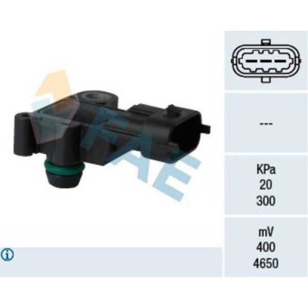 FAE 15129 SENSOR EMME BORUSU BASINCI FORD FIESTA VI (CB1. CCN) 1.0 ECOBOOST B MAC MAII (DXA CB7. DXA CEU) CUSTOM V362 12>15 2.2 TDCI TRABSIT V363 12>17 2.2 TDCI -BOXER III-JUMPER III F 