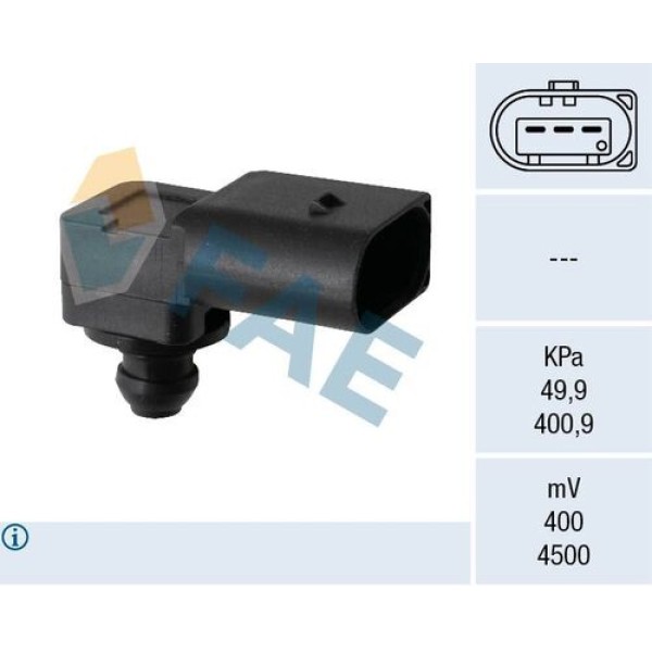 FAE 15137 MAP SENSORU BMW M57N E46 E60 E65 E90 F01E83 E53 E70 E71 F15 F15 