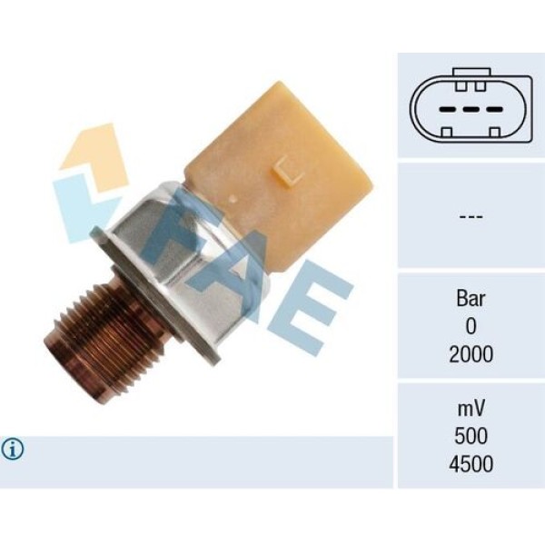 FAE 15604 YAKIT BASINC SENSORU TR GO JE PA TIG 