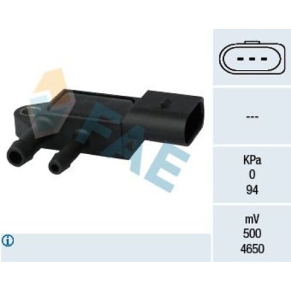 FAE 16103 BASINC SENSORU JETTA III PASSAT 1.9TDI 2.0TDI T5 2.5TDI TOUAREG 3.0 V6 05> A4 A5 A6 Q6 