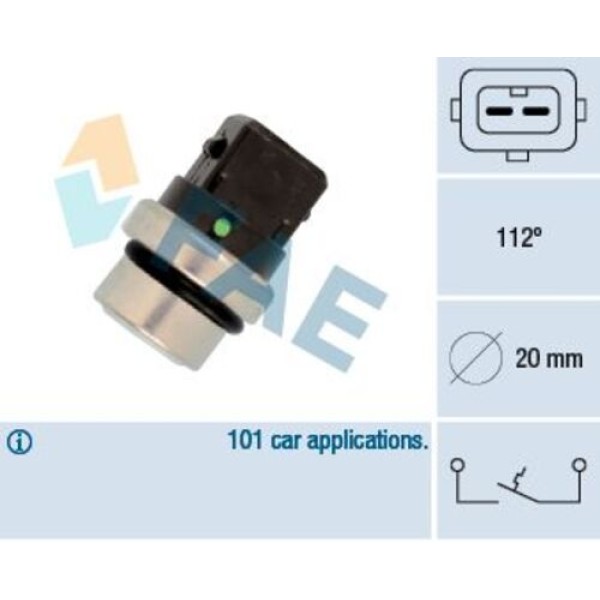 FAE 35640 HARARET MUSURU VAG A6 CAD GO3-4 PAS POLO 93> 