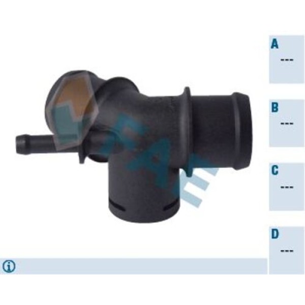 FAE 54384 SOGUTMA SU FLANSI GO BO 98- 1.9 TDI AGR 