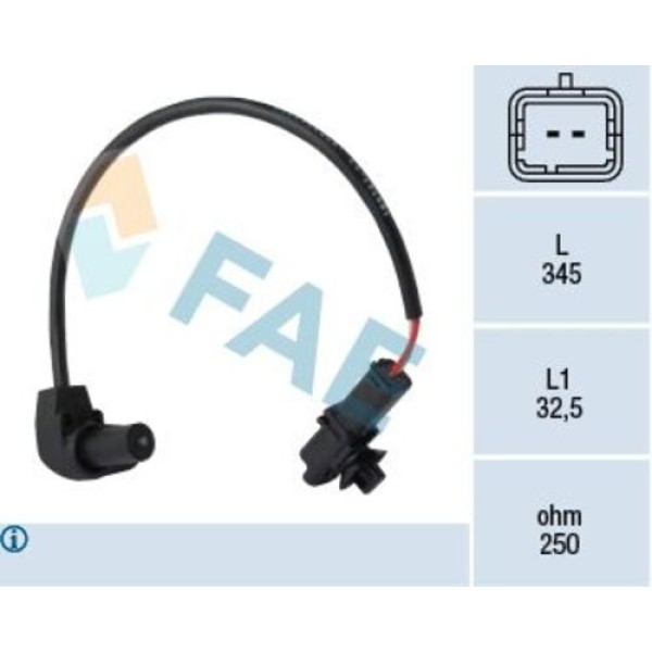 FAE 79329 VOLANT SENSORU F4R MEGANE II LAGUNA II 2.0 16V 