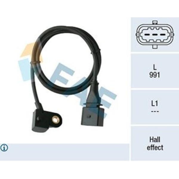 FAE 79491 SENSOR EKSANTRIK DEVIR PASSAT A4 A6 01-05 AVF-AVB-AWX 1.9 TDI 