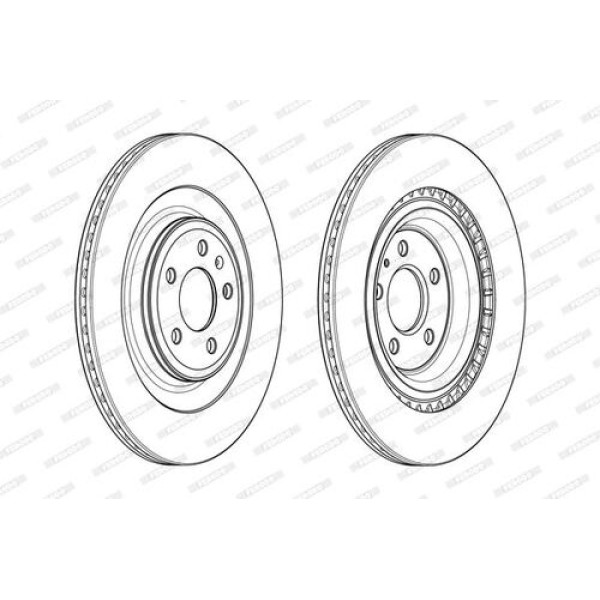 FERODO DDF1990C ARKA DISK A6-A7-A8 10 