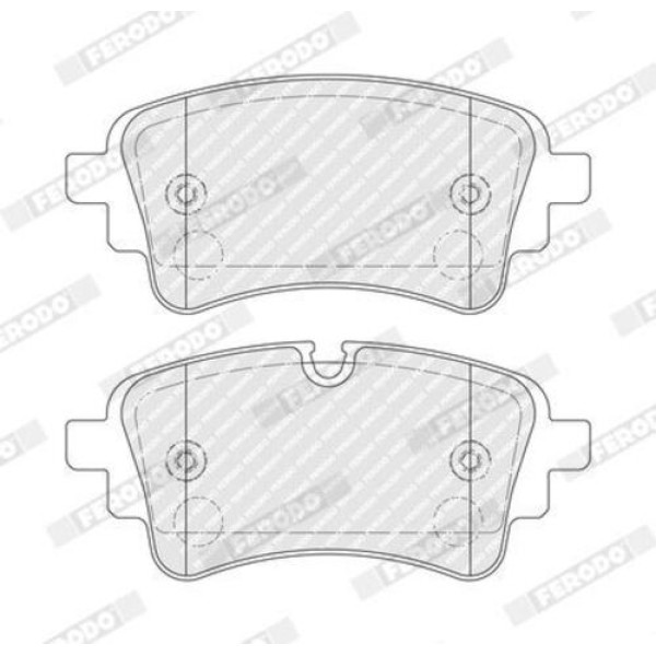 FERODO FDB5410 FREN BALATASI ARKA AUDI A4-A5-A6-A7-Q5 16> 