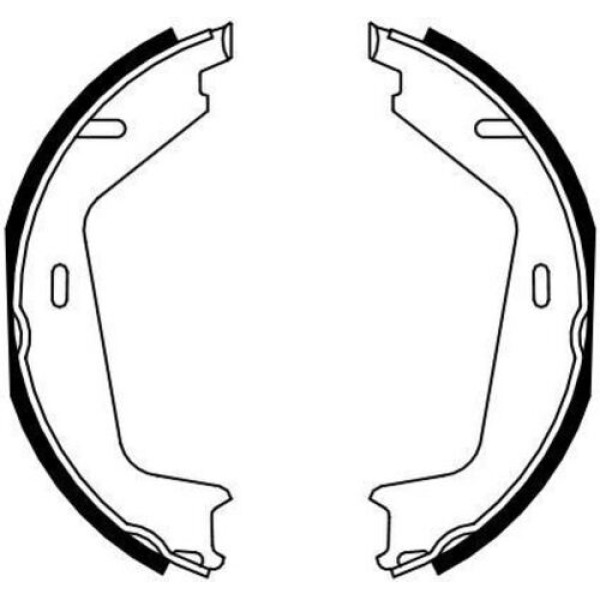 FERODO FSB4130 ARKA EL FREN PABUC BALATA VOLVO S60 01 4.10 S80 98>06>V70 97>00>07>XC70 02> XC90 02> 178×25 