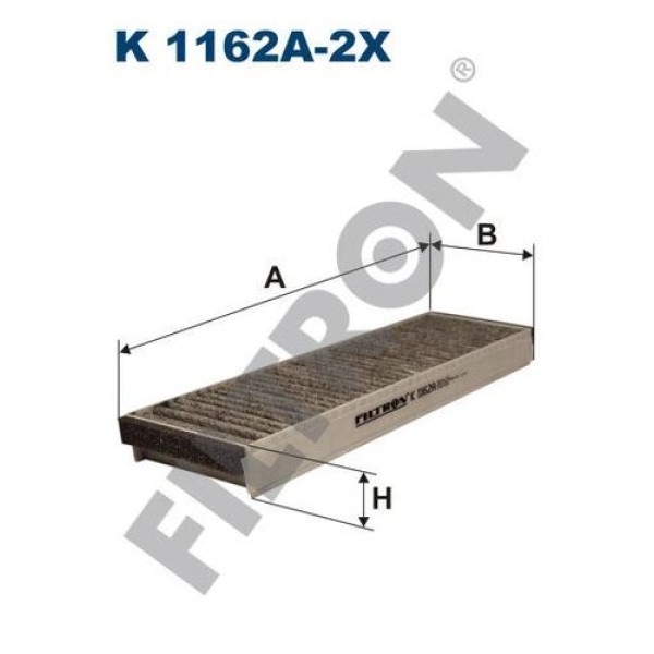 FILTRON K1162A-2X Polen Filtresi Audi A6 2.0-2.4-2.8-3.0-3.2 (04-11) 